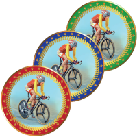 1399-011 Акриловая эмблема Велоспорт