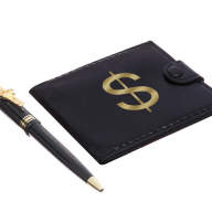Подарочный набор "Самому успешному": кошелёк и ручка
